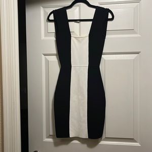 BCBG smooth bandage two toned dress XS